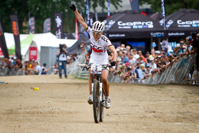 Maja Wloszczowska vítězí