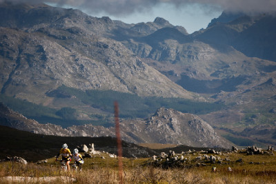 6.etapa - Burry Stander a Christoph Sauser