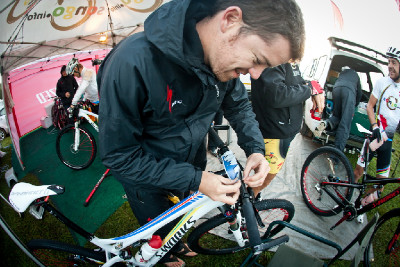 6. etapa - ranní příprava u Specializedu