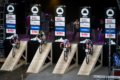 start sprintu v Houffalize