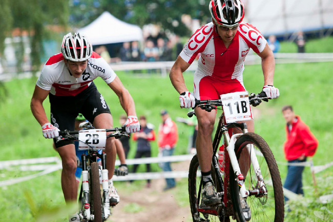 Souboj na špici, zde Brzozka a Zumstein