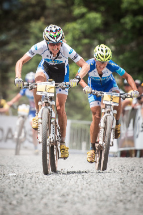 Catherine Pendrel a Kateřina Nash