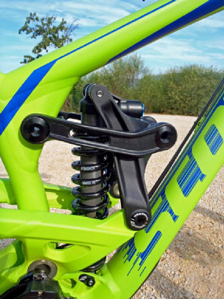 Detail pružící jednotky se systémem Floating Link