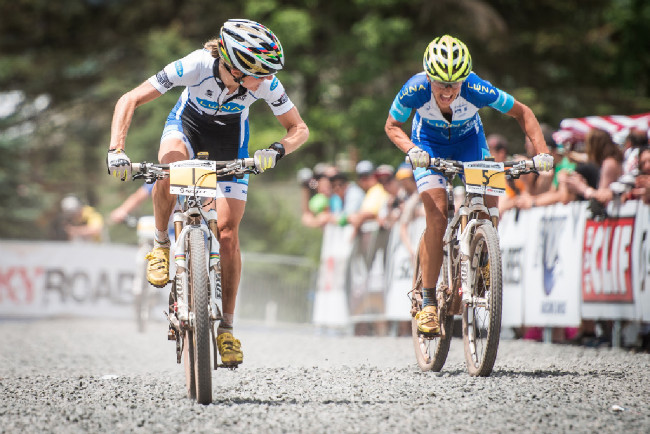 Catherine Pendrel a Kateřina Nash