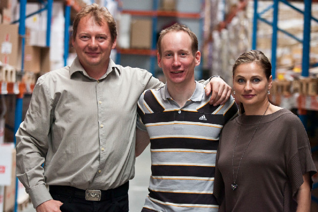 Manželé Zedníkovi s Lukášem Bauerem