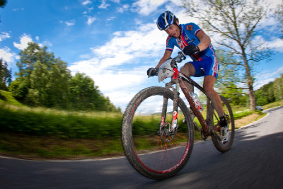 poslední kilometry Kristiána bolely