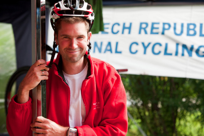 Lukáš Vlach alias Jarda Jágr v kabině