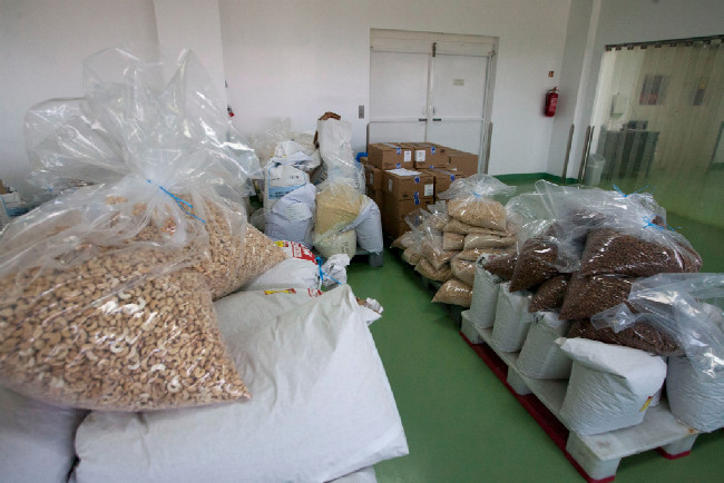 Kromě prášků jsou k vidění opravdové ingredience