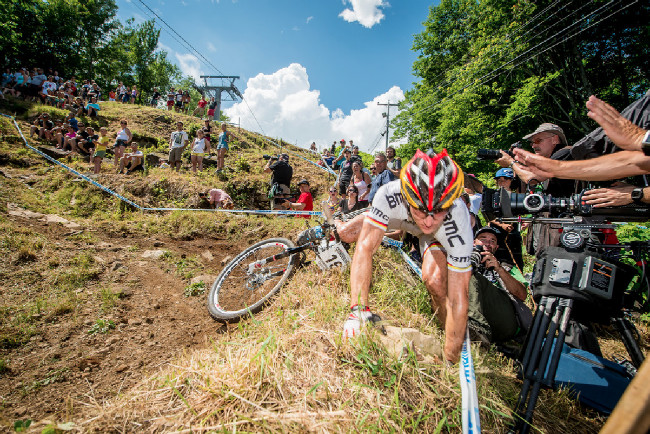 I mistr se občas utne, zde Moritz Milatz