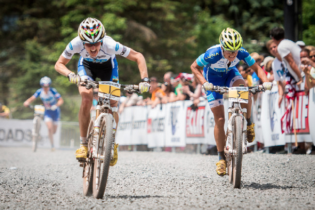 Catherine Pendrel a Kateřina Nash