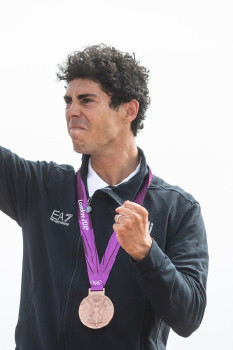 bronzový Marco Aurelio Fontana