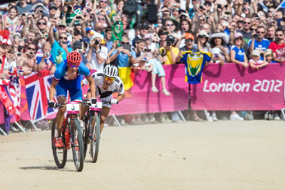 Jaroslav Kulhavý spurtuje pro olympijské zlato