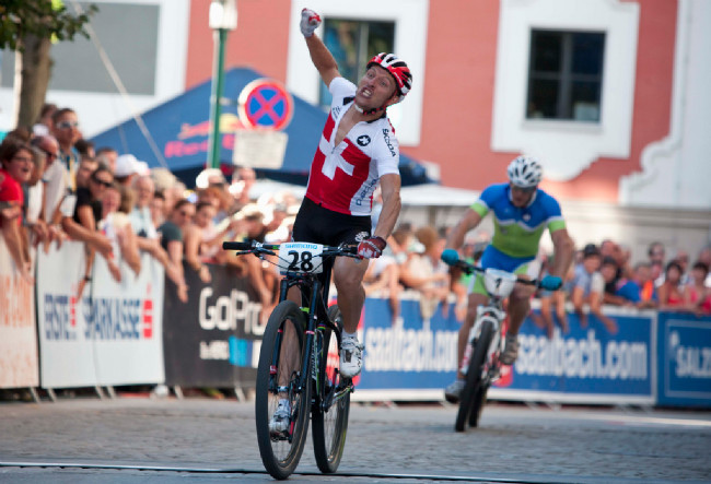 Sprint Eliminator - první mistr světa v XCE Ralph Näf, foto: Michal Sváček