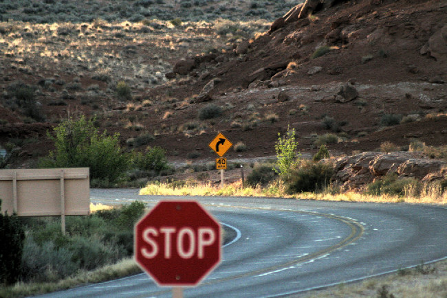 Moab 2012 večerní Arches