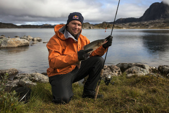 Petr Kraus v Grónsku na rybách