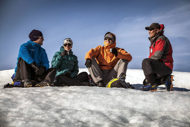 Petr Kraus v Grónsku na pěší výpravě