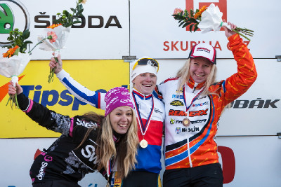 ženy: 1. Havlíková, 2.Mikulášková, 3.Vaníčková