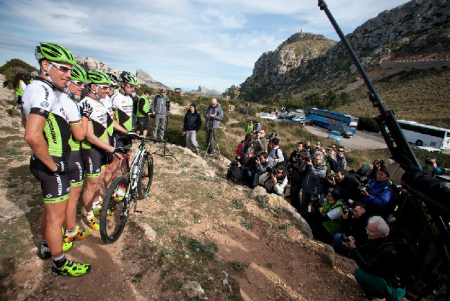 Týmové fotografování, které má na starosti Daniel Geiger