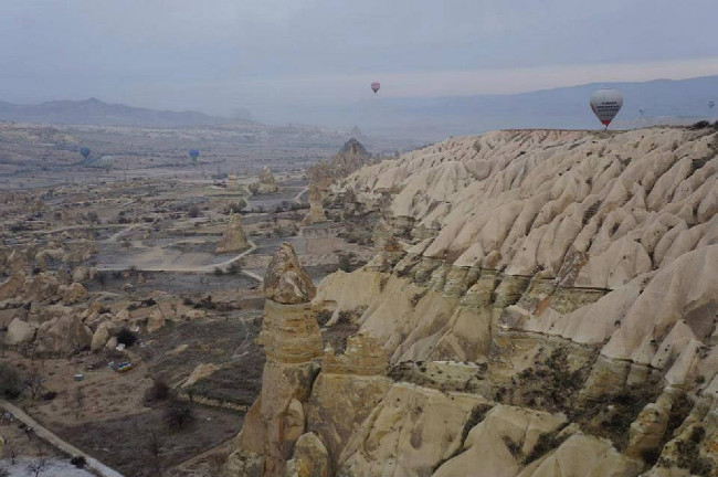 Kapadokie - Turecko