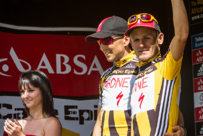 Burry Stander: 5. etapa Cape Epic 2011 a úsměv drží