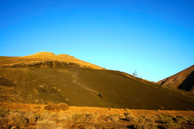 Gaspiho Rubena testování na Lanzarote