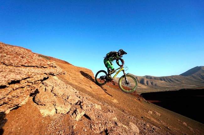 Gaspiho Rubena testování na Lanzarote
