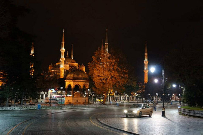 Modrá mešita - Istanbul