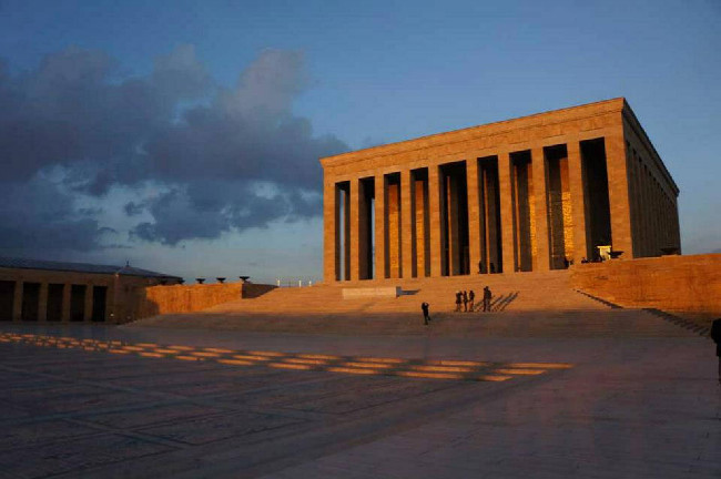 Atatyrkovo mauzoleum - Ankara Turecko