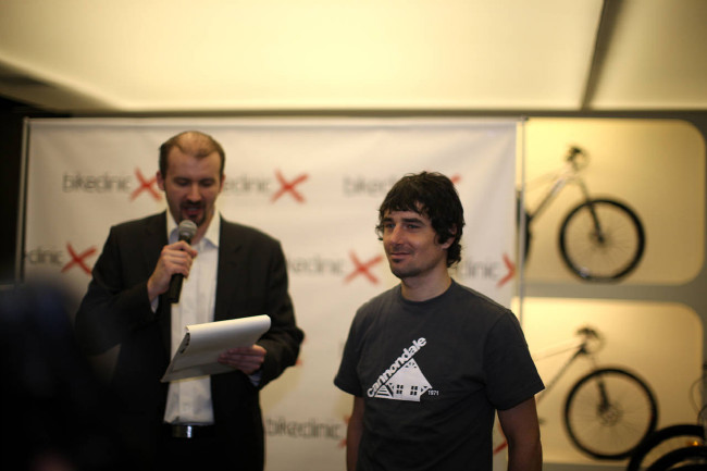 Otevření nového Bikeclinicu - Ondřej Fojtík