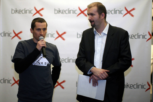 Otevření nového Bikeclinicu - Filip Ospalý