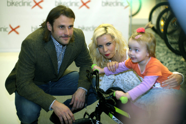 Otevření nového Bikeclinicu - Kaše, Kristelovi