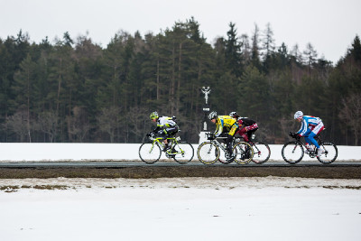 skupinka uprchlíků s Jirkou Hudečkem