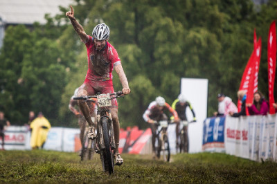 v cíli se ale radoval Jan Nesvadba