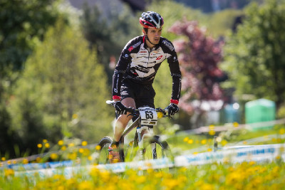 Jirka Novák si vyráží projet trať