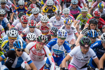 startovní pole žen