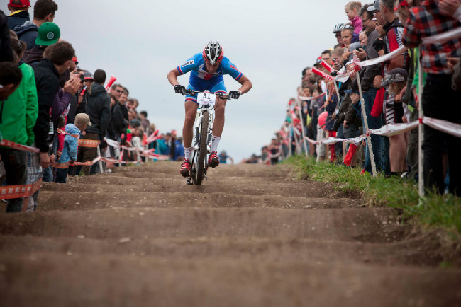 Jirka Novák na samém chvostu závodu