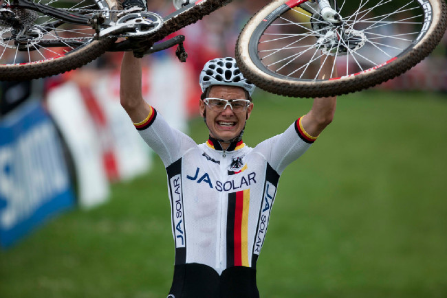 mistr Evropy junior Lukas Baum