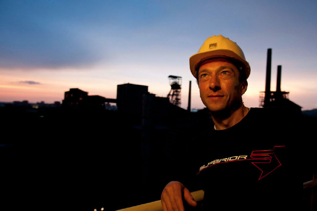 Bart Brentjens ve Vítkovických železárnách