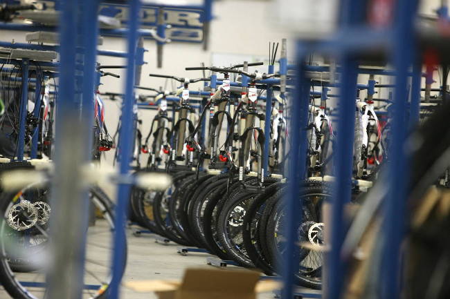 návštěva 4Ever stojany připraveny