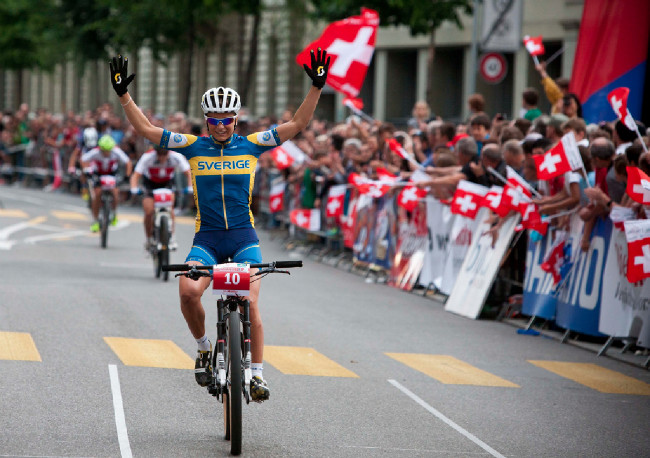 Jenny Rissveds slaví vítězství