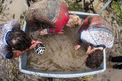 koupel třiadvacítkářů