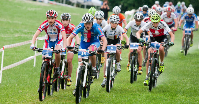 Barbora Průdková na čele startovního pole