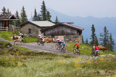 Kristián Hynek ve vedoucí skupině po prvním stoupání