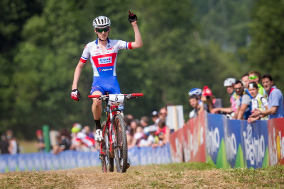 Jan Vastl třetí v závodě juniorů