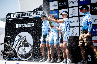 Sabine Spitz Haibike nejlepším týmem