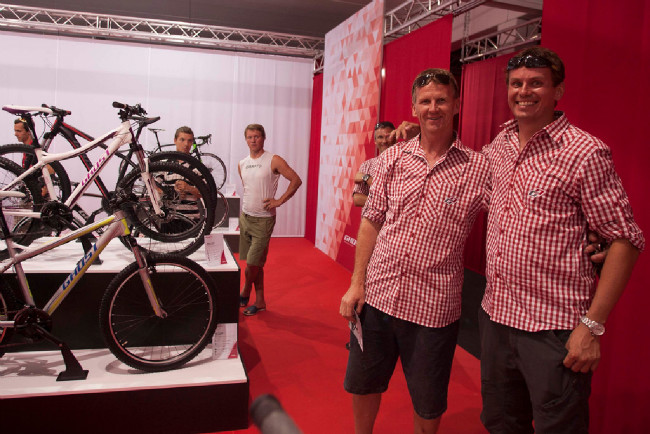 Jan Schindler a zakladatel Ghostu Klaus Möhwald