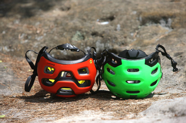 Test enturo helem Bell a Scott