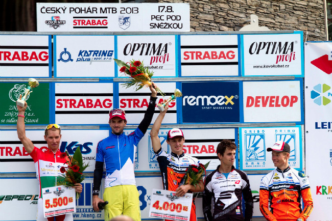 Stupně vítězů muži Elite