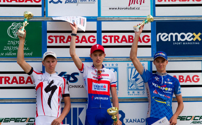 Stupně vítězů junioři