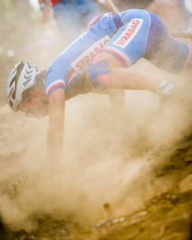 jeden z pádů Báry Průdkové